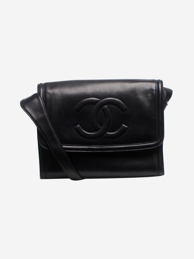 Black vintage 1991 messenger bag Cross-body bags Chanel 