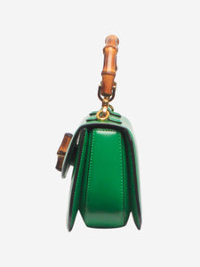 Gucci Green bamboo 1947 mini bag