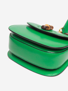 Gucci Green bamboo 1947 mini bag