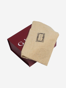 Gucci Green bamboo 1947 mini bag