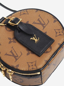 Louis Vuitton Brown Reverse Monogram mini Boite Chapeau bag