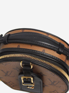 Louis Vuitton Brown Reverse Monogram mini Boite Chapeau bag