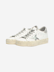 Golden Goose White Hi Star trainers - size EU 36
