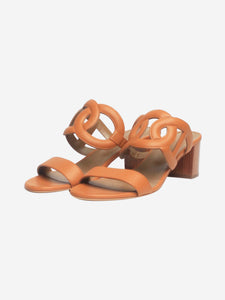 Hermes Tan Bikini sandals - size EU 41
