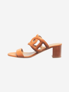 Hermes Tan Bikini sandals - size EU 41