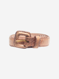 Miu Miu Blush skinny belt