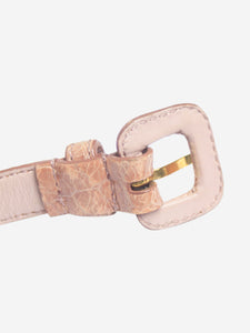 Miu Miu Blush skinny belt