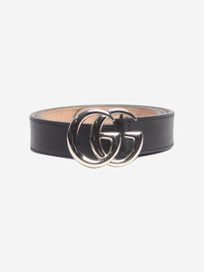 Gucci Black GG Marmont belt