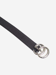 Gucci Black GG Marmont belt
