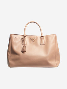 Prada Blush Saffiano leather Galleria top handle bag