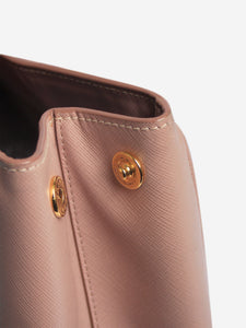 Prada Blush Saffiano leather Galleria top handle bag