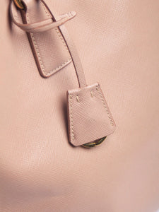 Prada Blush Saffiano leather Galleria top handle bag