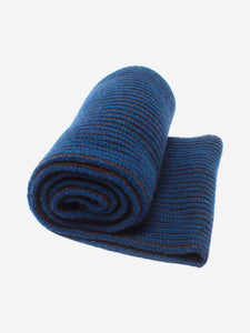 Loro Piana Blue cashmere scarf