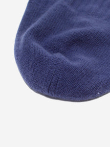 Joseph Blue cashmere hat and scarf set