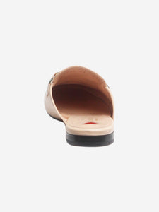 Gucci Blush Horsebit leather mules - size EU 37.5