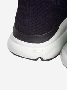 Tod's Navy blue Kate slip-on sneakers - size EU 37.5
