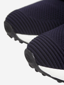 Tod's Navy blue Kate slip-on sneakers - size EU 37.5