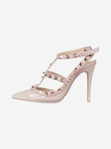 Valentino Neutral patent Rockstud pumps - size EU 34