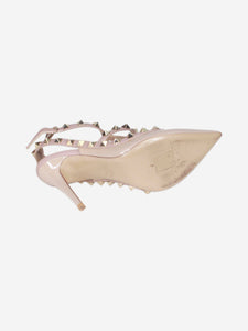 Valentino Neutral patent Rockstud pumps - size EU 34