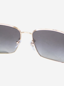 Bvlgari Gold square-frame sunglasses