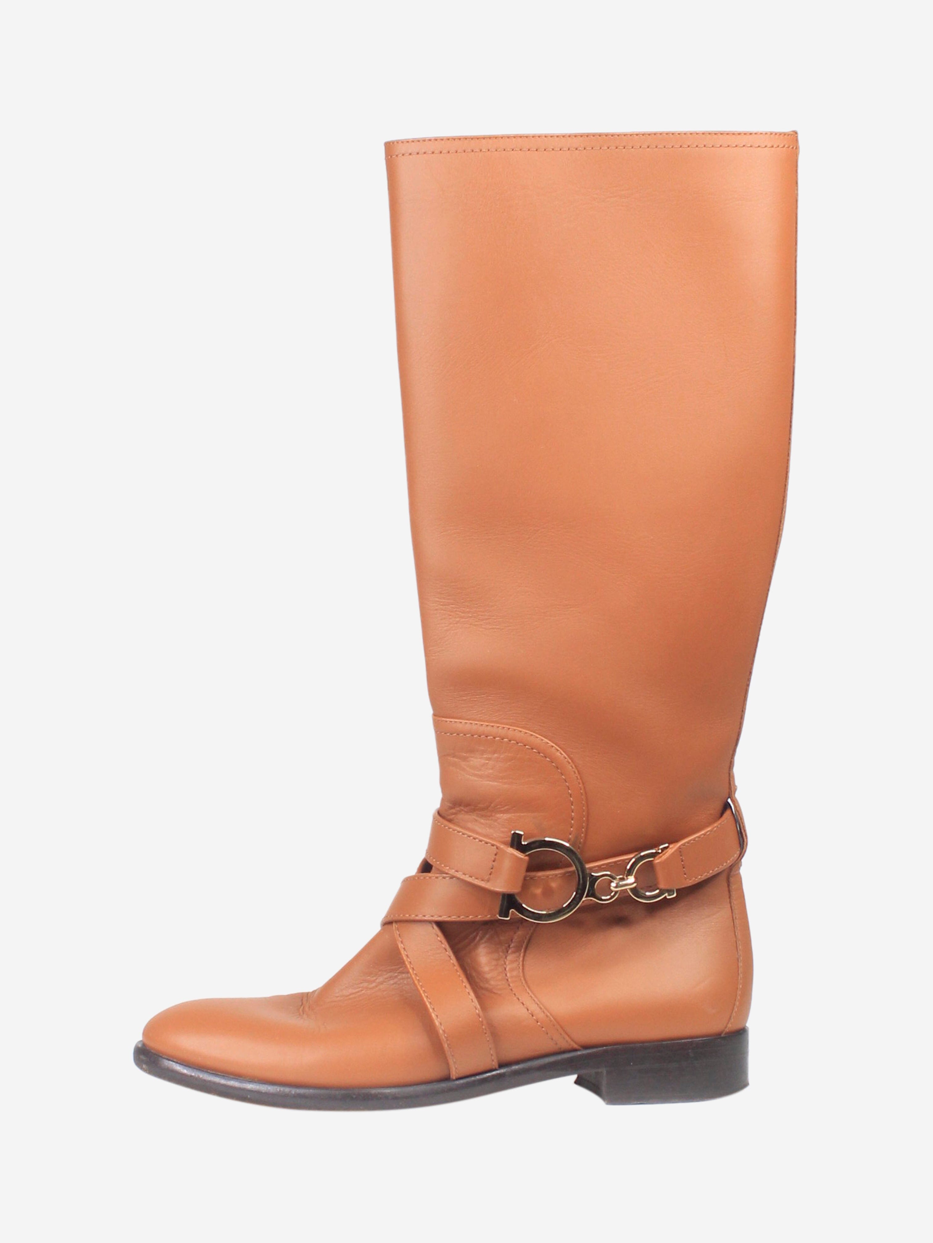 leather riding boots