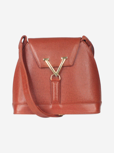 Brown leather shoulder bag Shoulder bags Valentino 