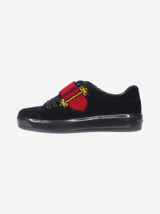 Prada Black velvet trainers - size EU 36.5