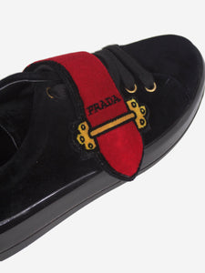 Prada Black velvet trainers - size EU 36.5