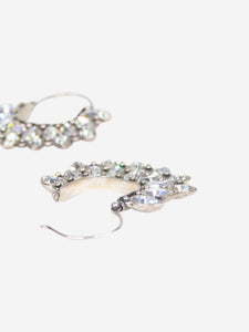 Isabel Marant Silver diamante earrings