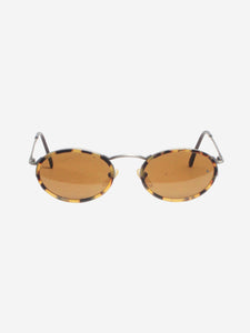 Ralph Lauren Brown tortoiseshell round sunglasses