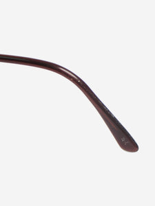 Ralph Lauren Brown tortoiseshell round sunglasses