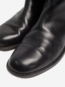 Celine Black leather riding boots - size EU 39 (UK 6)