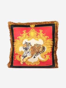 Versace Multicolour Tiger cushion