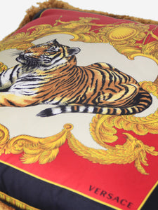 Versace Multicolour Tiger cushion