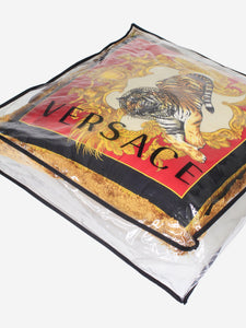 Versace Multicolour Tiger cushion