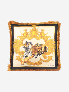 Versace Multicolour Tiger cushion