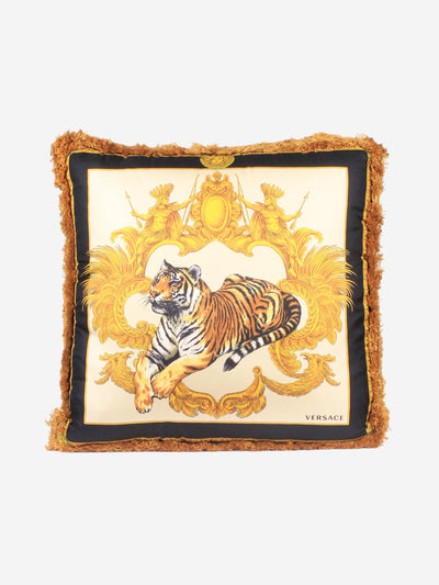 Multicolour Tiger cushion Homeware Versace 