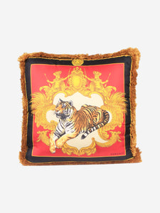 Versace Multicolour Tiger cushion