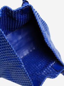 Bottega Veneta Blue large Cabat tote bag