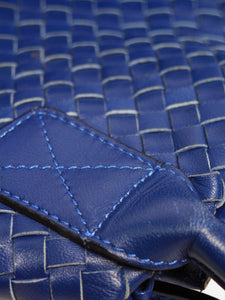 Bottega Veneta Blue large Cabat tote bag