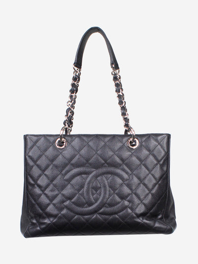 Black 2012 caviar leather GST tote Tote Bags Chanel 