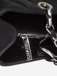 Chanel Black 2012 caviar leather GST tote