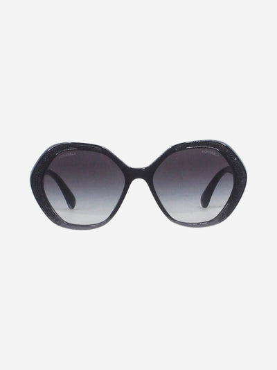 Black Irregular sunglasses Sunglasses Chanel 