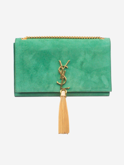 Green suede Kate tassel shoulder bag Shoulder bags Saint Laurent 