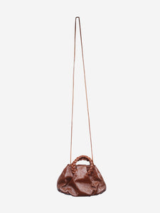 Hereu Brown Bombon crossbody bag