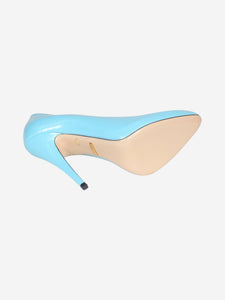 Gucci Turquoise leather pumps - size EU 36