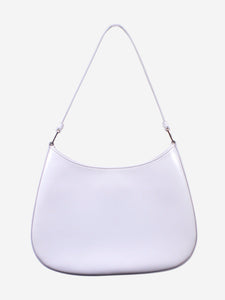 Prada Purple Cleo brushed leather shoulder bag