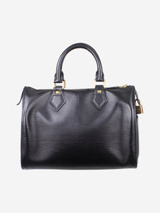 Louis Vuitton Black 2003 Epi leather Speedy bag