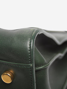 Saint Laurent Dark green Sac De Jour 2way bag