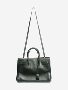 Saint Laurent Dark green Sac De Jour 2way bag